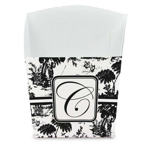 Custom Toile French Fry Favor Boxes (Personalized)