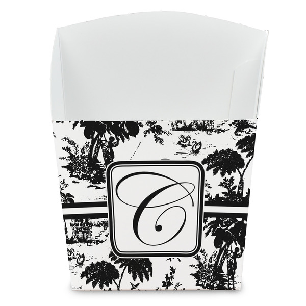 Custom Toile French Fry Favor Boxes (Personalized)