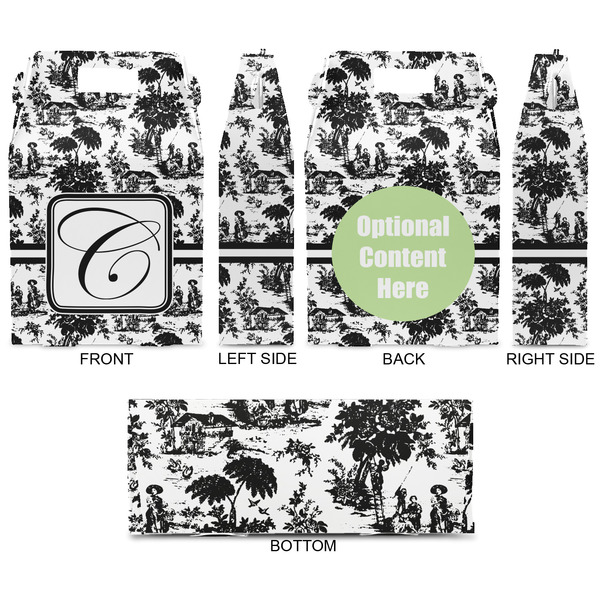 Toile Gable Favor Box - Approval