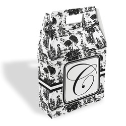Toile Gable Favor Box (Personalized)