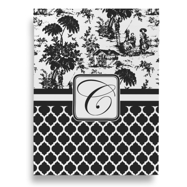 Toile Garden Flags - Large - Double Sided - BACK