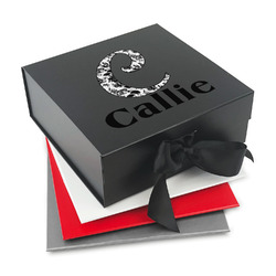 Toile Gift Box with Magnetic Lid (Personalized)