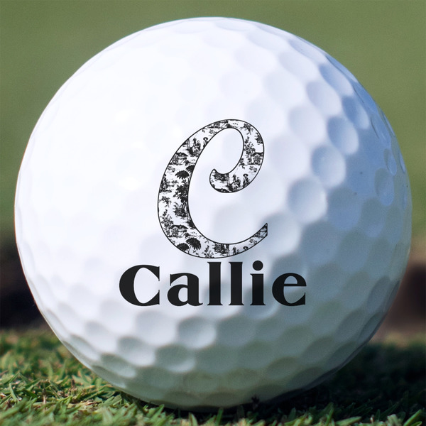 Custom Toile Golf Balls - Titleist Pro V1 - Set of 12 (Personalized)
