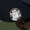 Toile Golf Ball Marker Hat Clip - Gold - On Hat
