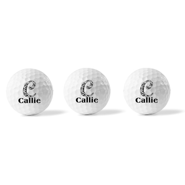 Toile Golf Balls - Generic - Set of 3 - APPROVAL