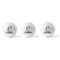 Toile Golf Balls - Generic - Set of 3 - APPROVAL