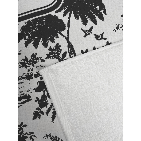 Toile Golf Towel - Detail