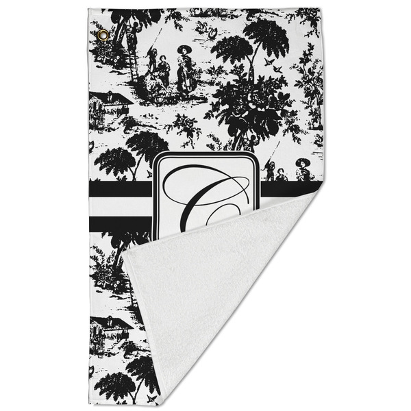 Toile Golf Towel - Folded (Large)