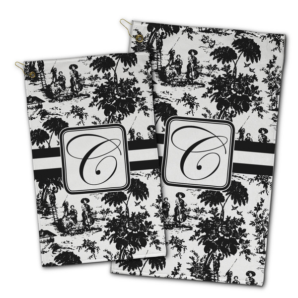 Toile Golf Towel - PARENT (small and large)
