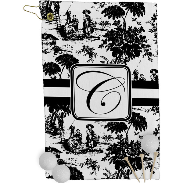 Toile Golf Towel (Personalized)