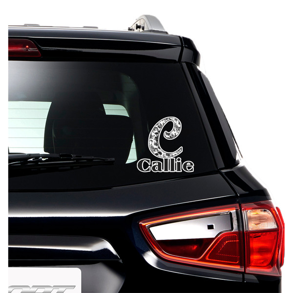 Toile Graphic Car Decal (On Car Window)