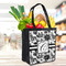 Toile Grocery Bag - LIFESTYLE