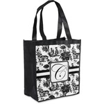 Toile Grocery Bag (Personalized)