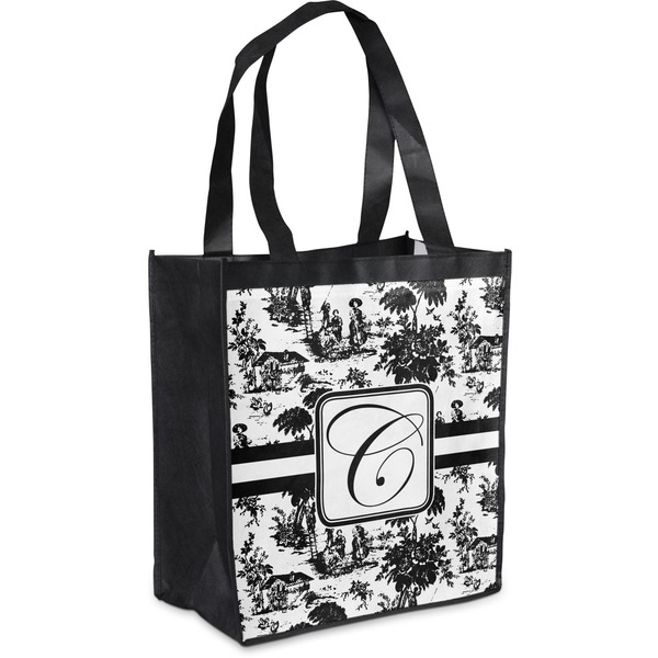 Custom Toile Grocery Bag (Personalized)