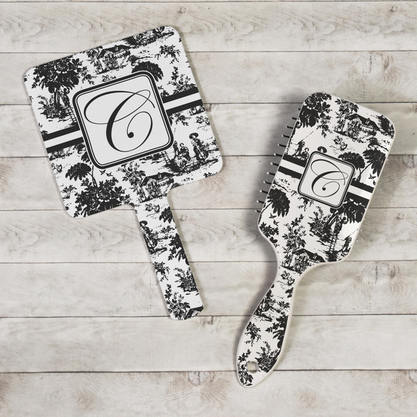 Toile Hand Mirrors - In Context