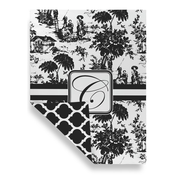 Toile House Flags - Double Sided - FRONT FOLDED