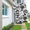 Toile House Flags - Double Sided - LIFESTYLE