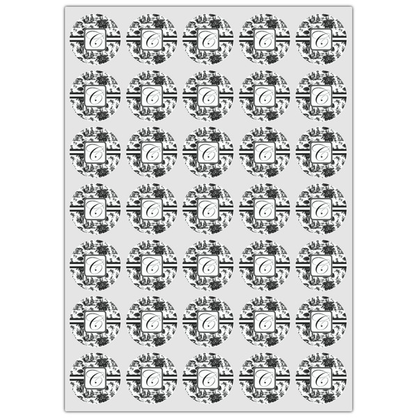 Toile Icing Circle - XSmall - Set of 35