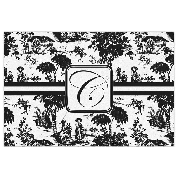 Toile Indoor / Outdoor Rug - 2'x3' - Front Flat