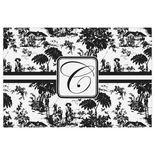 Toile Indoor / Outdoor Rug - 4'x6' - Front Flat
