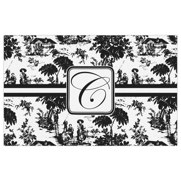 Toile Indoor / Outdoor Rug - 5'x8' - Front Flat