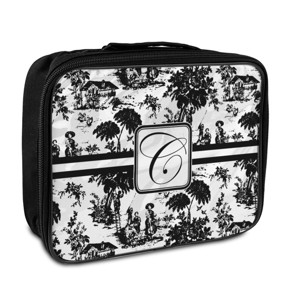 Custom Toile Insulated Lunch Bag (Personalized)