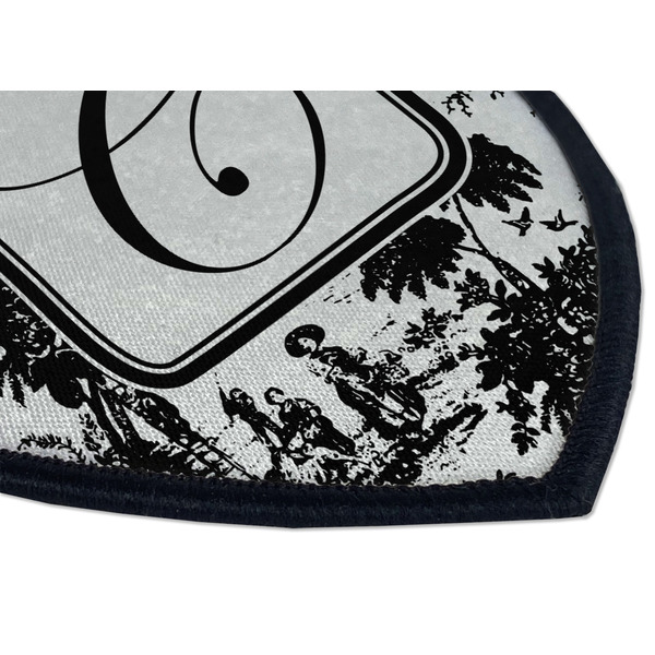 Toile Iron on Shield 3 Detail