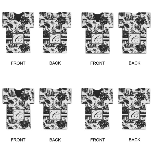 Toile Jersey Bottle Cooler - Set of 4 - APPROVAL