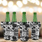 Toile Jersey Bottle Cooler - Set of 4 - LIFESTYLE