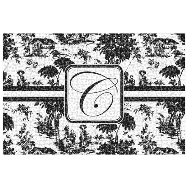 Custom Toile Jigsaw Puzzle - 1000-piece (Personalized)