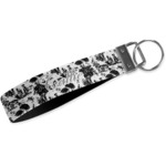 Toile Webbing Keychain Fob - Small (Personalized)