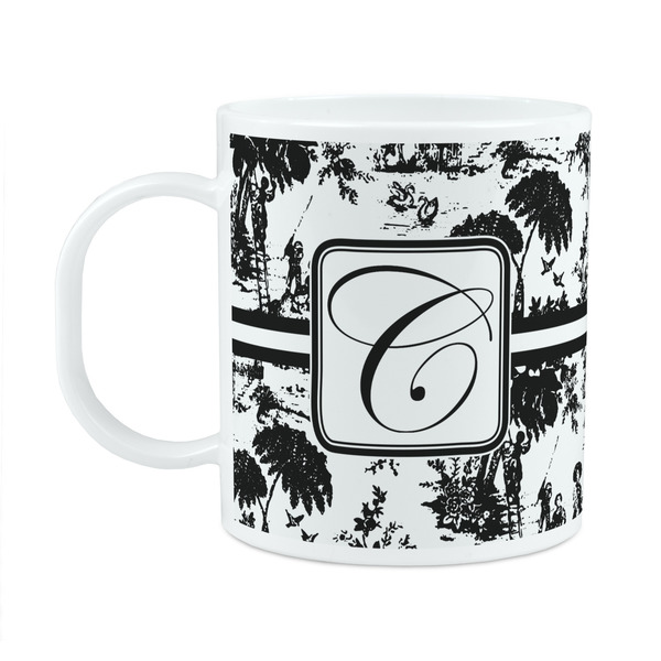 Custom Toile Plastic Kids Mug (Personalized)