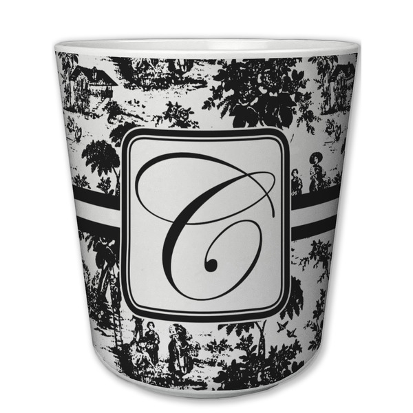 Custom Toile Plastic Tumbler 6oz (Personalized)