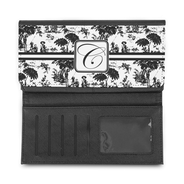 Toile Ladies Wallet - Half Way Open