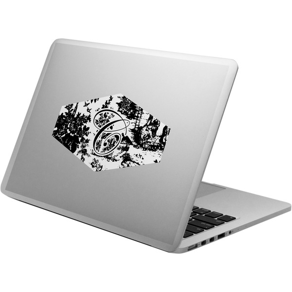 Custom Toile Laptop Decal (Personalized)