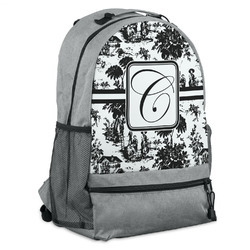 Toile Backpack - Grey (Personalized)