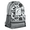 Toile Large Backpack - Gray - Angled View