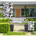 Toile Large Garden Flag - Single Sided (Personalized)
