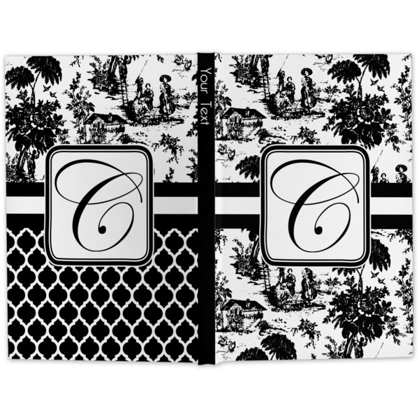 Toile Large Hard Cover Journal - Apvl