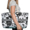 Toile Large Rope Tote Bag - In Context View