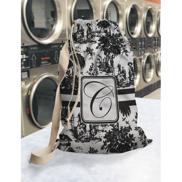 Toile Laundry Bag in Laundromat