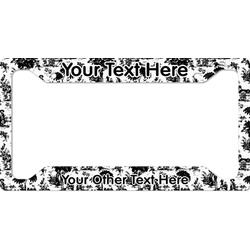 Toile License Plate Frame (Personalized)