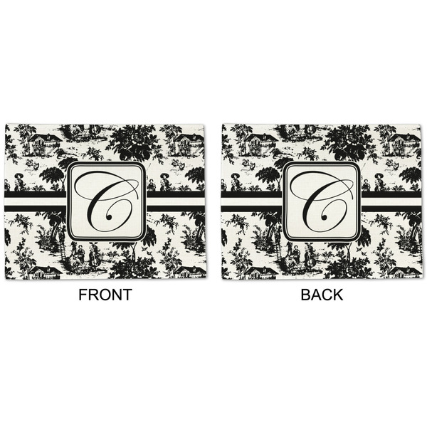 Toile Linen Placemat - APPROVAL (double sided)