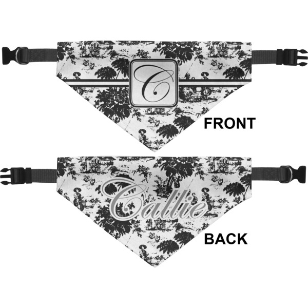 Toile Medium Dog Bandana Approval