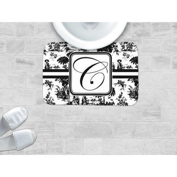 Toile Memory Foam Bath Mat - LIFESTYLE