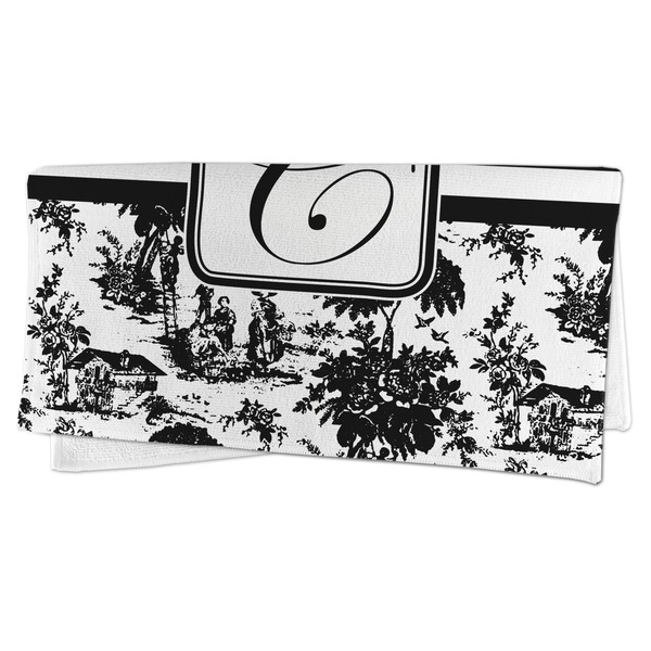 Toile Microfiber Dish Rag - FOLDED (half)