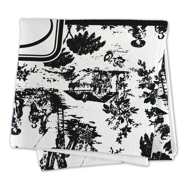 Toile Microfiber Dish Rag - FOLDED (square)