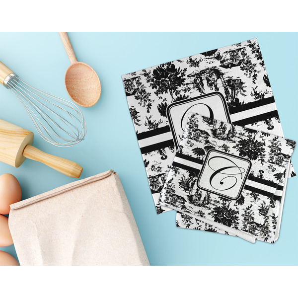 Toile Microfiber Dish Rag - LIFESTYLE