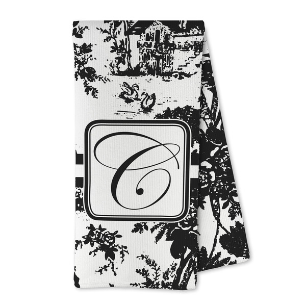 Custom Toile Kitchen Towel - Microfiber (Personalized)