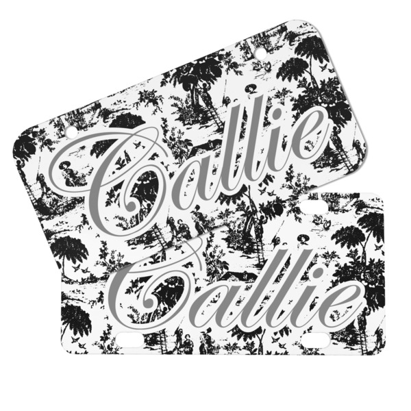 Toile Mini License Plates - MAIN (4 and 2 Holes)